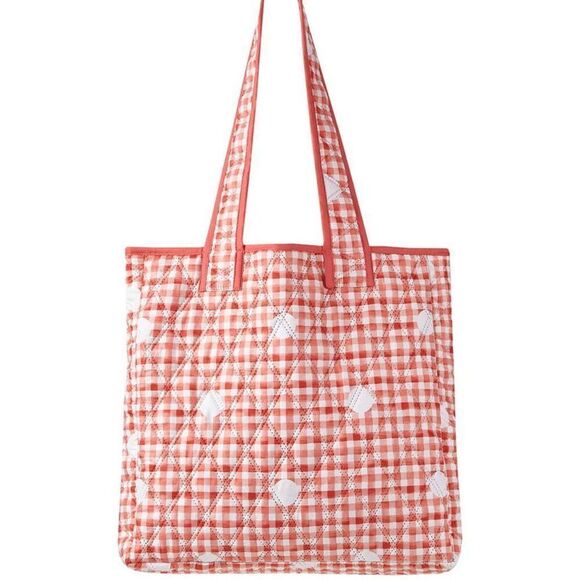 MARTHA STEWART COLLECTION Gingham Dot Quilt Bag Set, Full/Queen - Picture 1 of 3